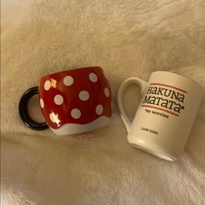 Two Disney Mugs